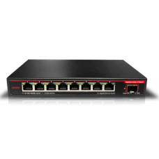 9-port hybrid 10GbE/2.5GbE unmanaged Ethernet switch